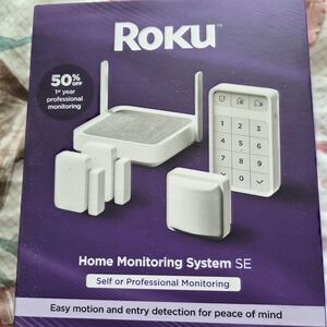 Roku Home Monitoring System SE - White Security Kit